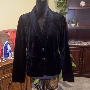 J. Crew velvet blazer